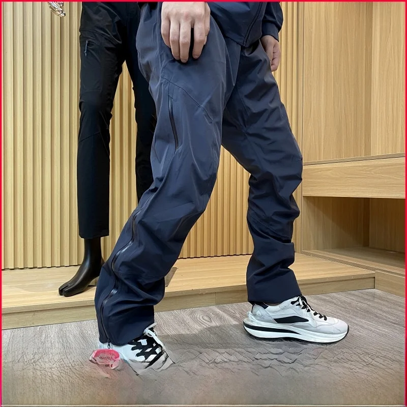 

Уличные мужские лыжные брюки, ветрозащитные, водонепроницаемые, жесткие, ell Bootcut Sle, модные, городские, повседневные, длинные брюки, всесезонные
