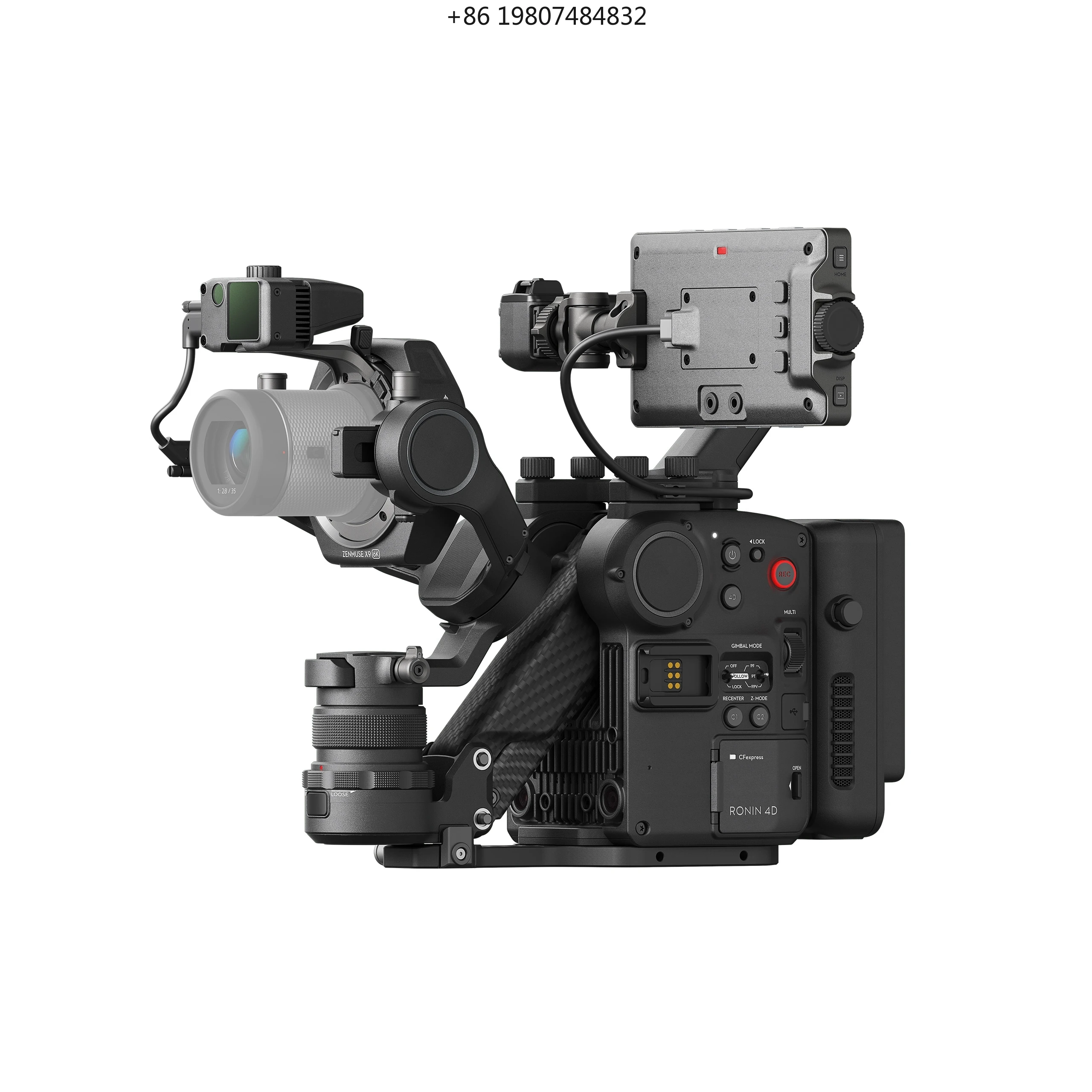 Frame Ronin 4D - 8K Cinema Original DJ Ultra - Professional Cinematic High End Full