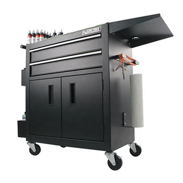 Professional Premium Tattoo Work Station Tattoo Rolling Trolley Cart Tattoo Working Cabinet Cart