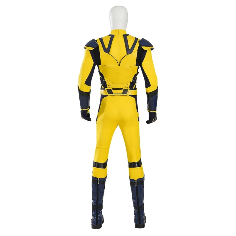 New Deadpoolr 3 Wolverine Cosplay Costume Wolverine Cosplay Zentai Full Set With Bosysuit Shoes Handmade Halloween Man Outfit