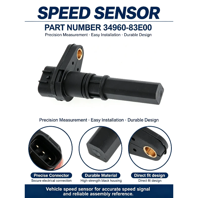 NEW Odometer Speed Sensor Fits Subaru Justy Suzuki Ignis Swift Wagon R 1.3 1.5 2001-2016 34960-83E00 3496083E00 09204040 9204040