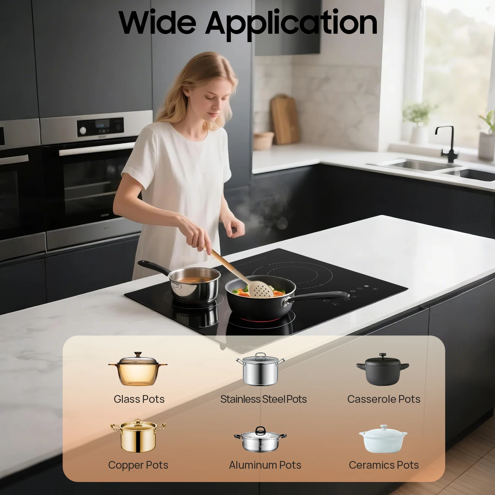 Table de cuisson en céramique - Induction Cooktop Portable avis et prix