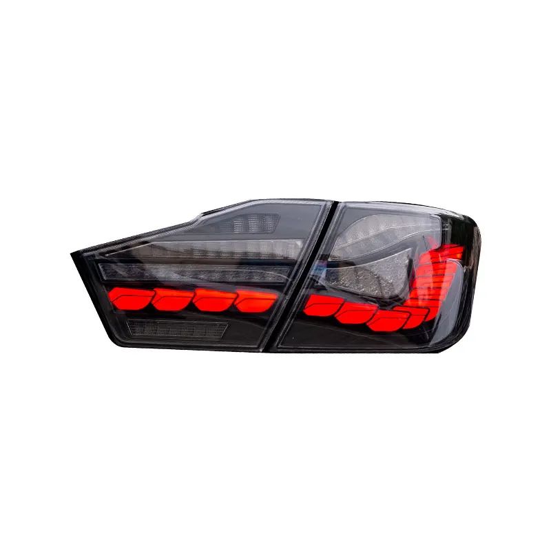 

Smoke LED Tail Lights for Camry 2010 - Sequential Turn Signals, Black Housing, Plug & Play
