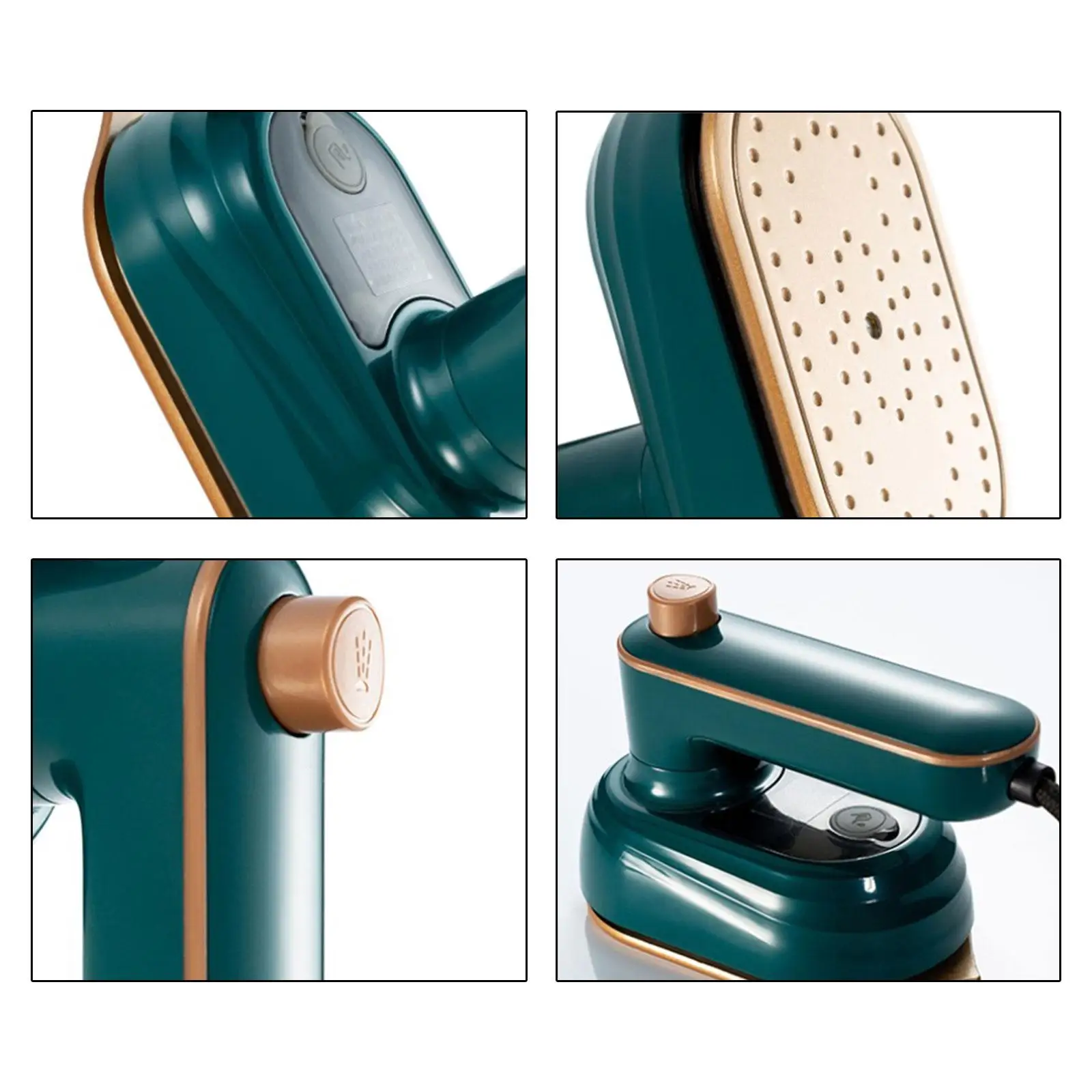 Micro ferro da stiro a vapore pulitore a vapore portatile compatto potente macchina da stiro a mano macchina da stiro a vapore elettrica per indumenti