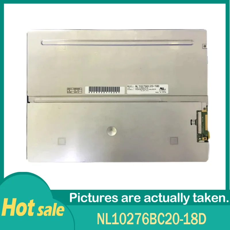 100% funcionando NL10276BC20-18D painel LCD industrial 1024*768 10,4 polegadas