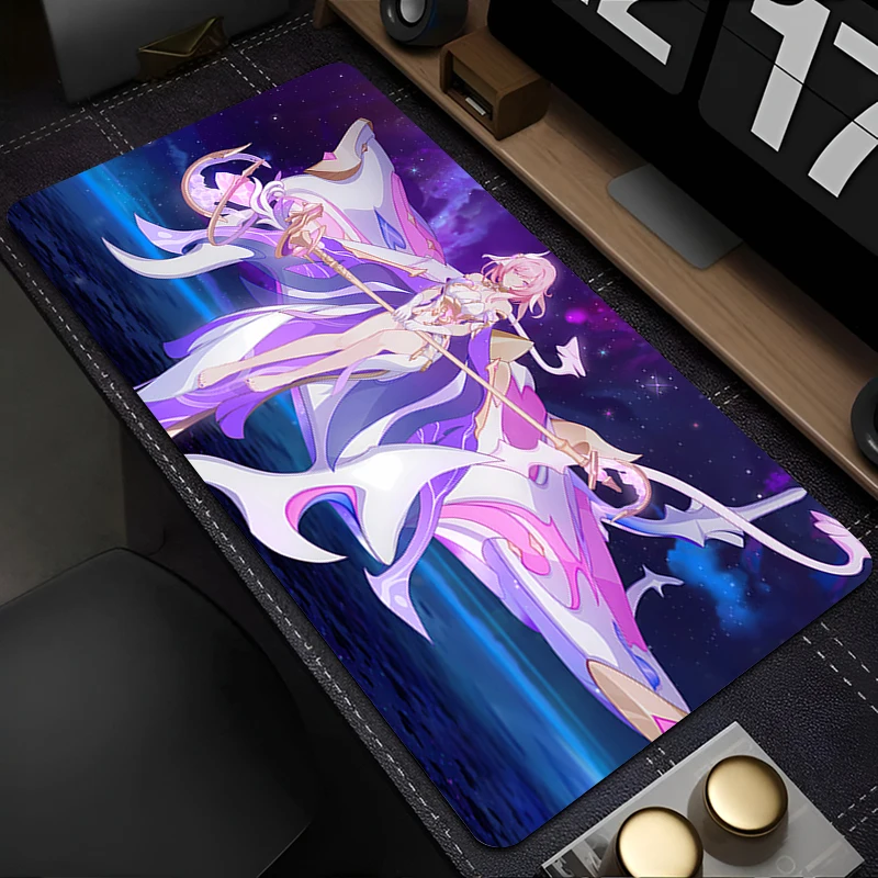 

Mousepad Laptop Anime Mouse Pad Office Accessories Keyboard Pad Rubber Cup Mat Soft Mouse Mat Large Desk Mat H-honkai Impact 3