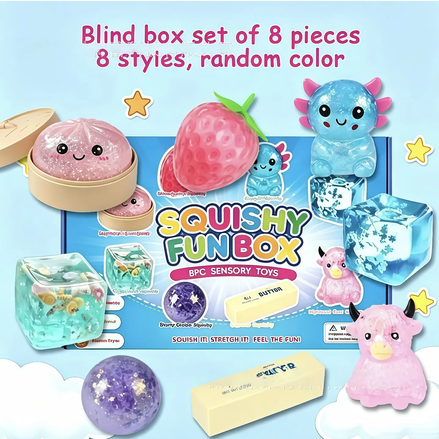 Advent Calendar Gift - Kalender Advent Maltose Squishy, Ornamen Pereda