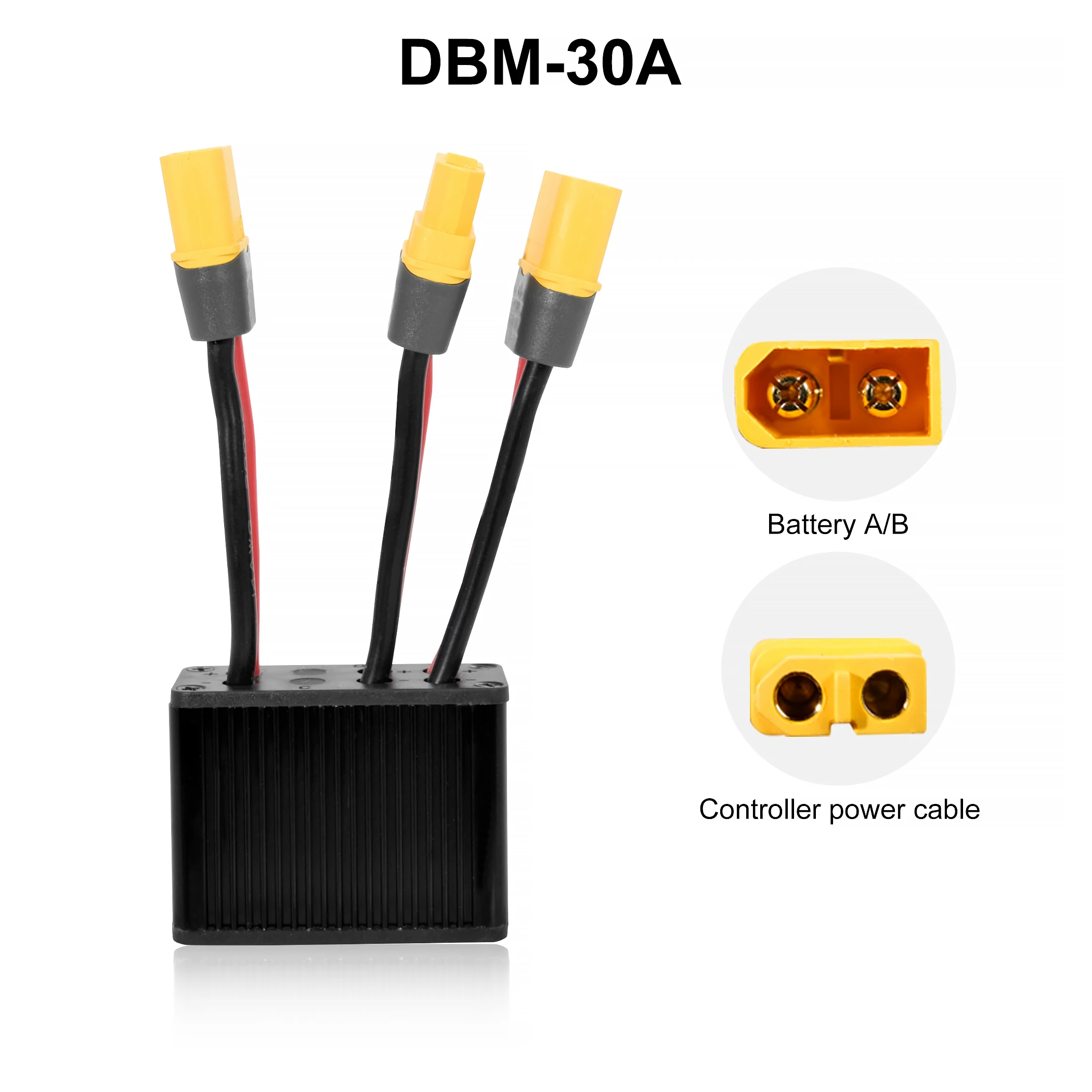 E-Bike Dual-Batterie-Balanciermodul: Adapter für gleichzeitige Verbindung, Dual-Batterie-Entladungskonverter für E-Bikes 30A/40A – Detail 9