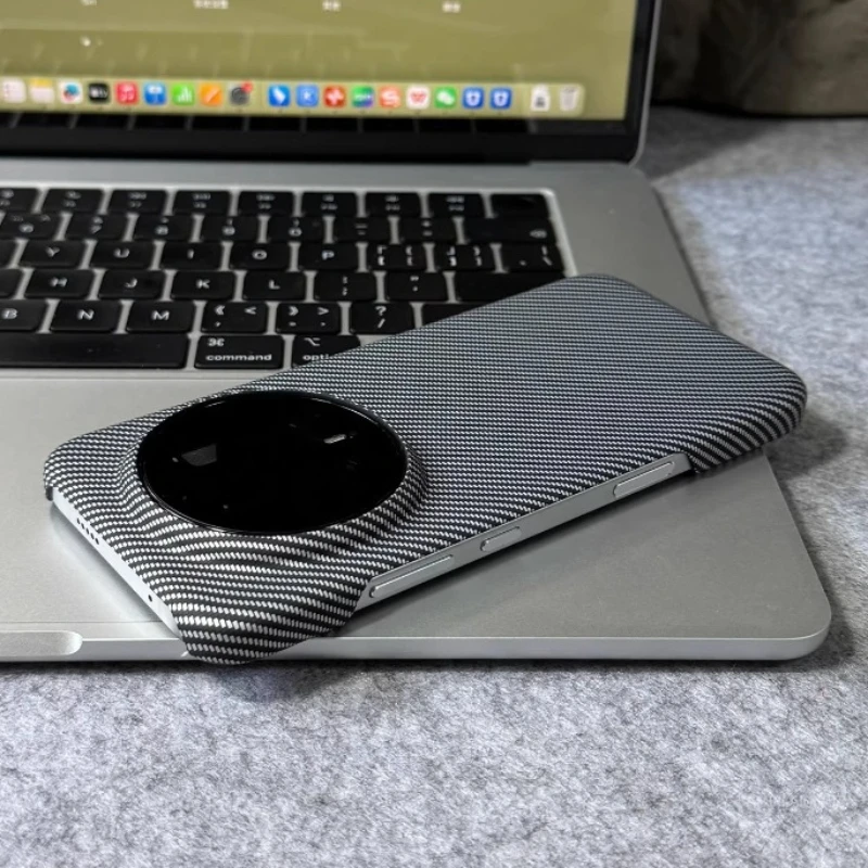 Etui na Honor Magic8 Pro, matowe, twarde, z teksturą włókna węglowego, ochronne, obudowa na telefon Honor Magic7 Pro, bumper. — zdjęcie produktu 3
