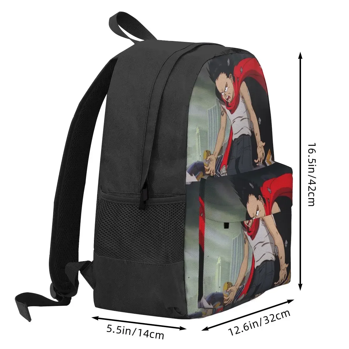 Tokyo Anime Akira Backpacks Boys Girls Bookbag Students School Bags Cartoon Kids Rucksack Travel Rucksack Shoulder Bag