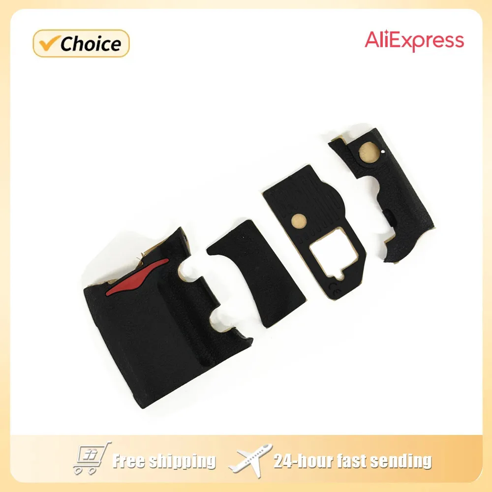 NOWY Zestaw Gumowych Nakładek na Uchwyty do Korpusu Aparatu Cyfrowego Nikon D300 + Taśma