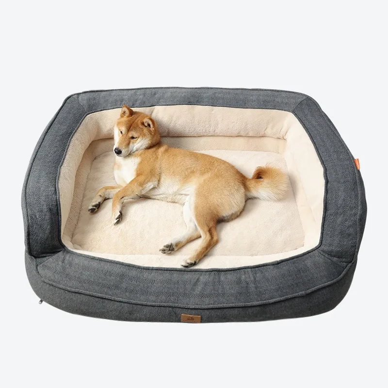 

Orthopedic Dog Bed for Large Dogs - Removable Washable Cover and Waterproof Liner