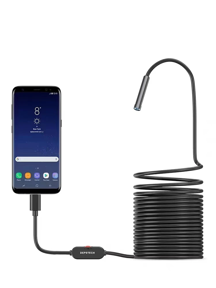 Pipe Endoscope 1080P8mm Camera Suitable For Android Apple Mobile Phone  Inspection Pipe Car Endoscope