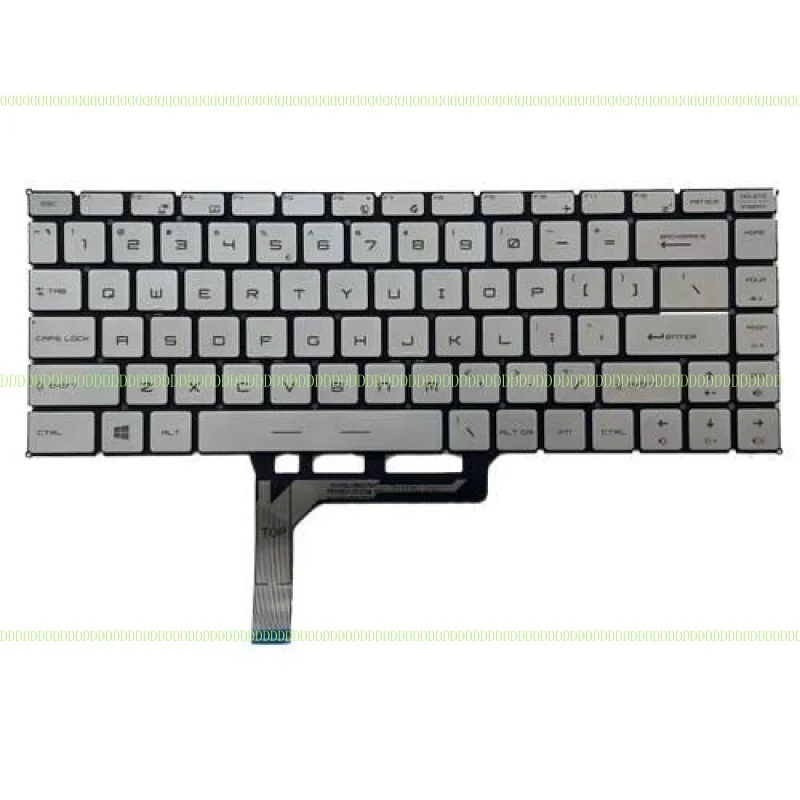 dd-新品-msi-creator-15m-上部ケース-パームレスト-シルバー-バックライト付きキーボード-ボトムケース