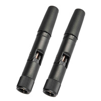 Superbat 2pcs 2.15dbi 2.4GHz WIFI Inner Antenna for Wireless Router with SMA Male Rubber Ducky Aerial Booster 50ohm Customizable
