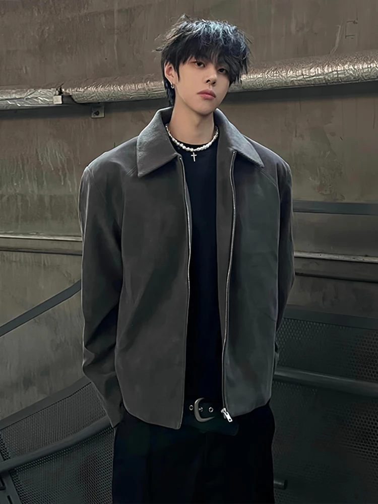 

Мужская осенне-зимняя куртка Cleanfit с воротником-стойкой, приталенная, для повседневной носки