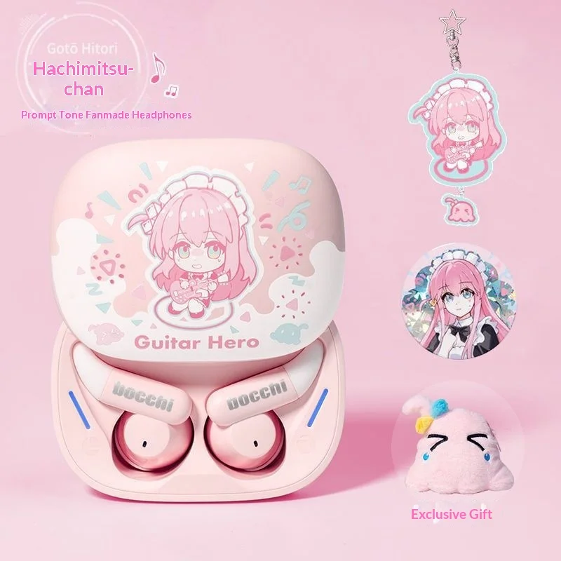 New Wireless HIFI Earphone Anime Honkai Impact 3 Bluetooth 5.3 Headphones Bocchi Cosplay in-ear Touch Control Student Comic Gift