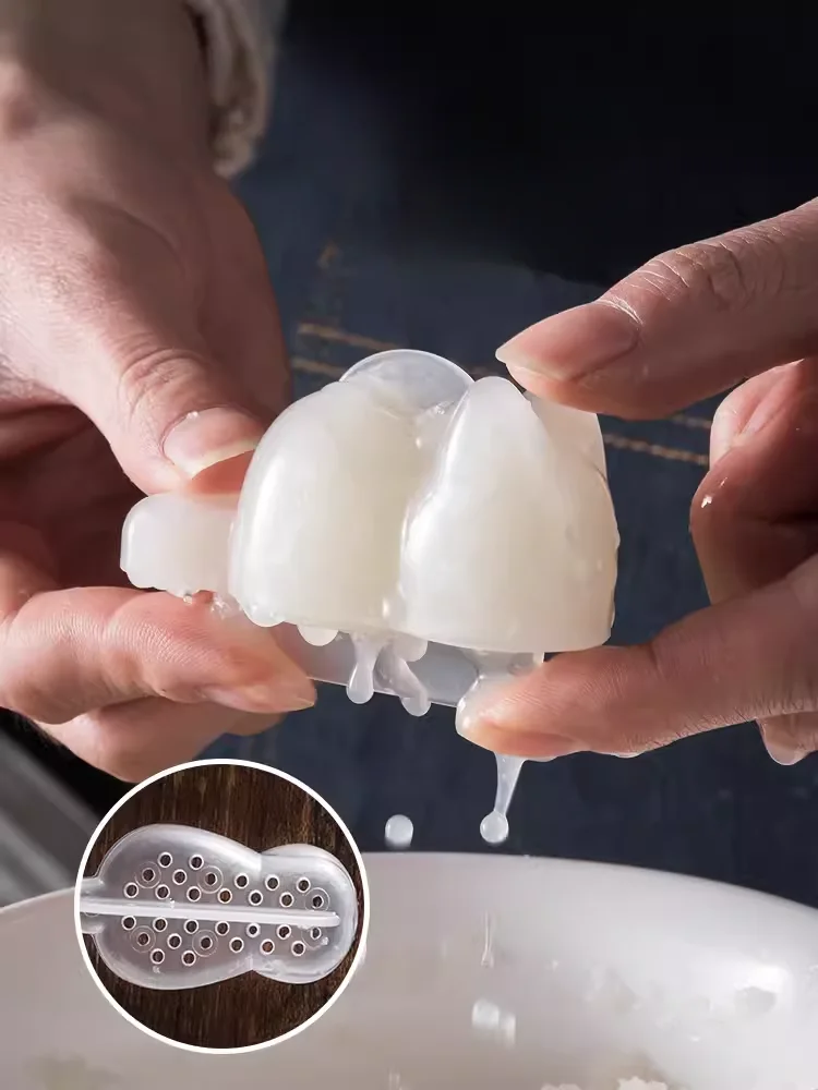 Cat Rice Ball Mold Simple Household Kitchen Tools Food Grade Safety Children Baby Rice Ball Mold Cat Shape Complementary Maker