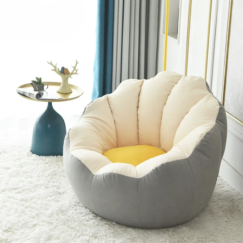 Petal Shape Lazy Sofa EPS Environmentally Friendly Particles Tatami Bean Bag Bedroom Balcony Single Adult Leisure Lazy Chair