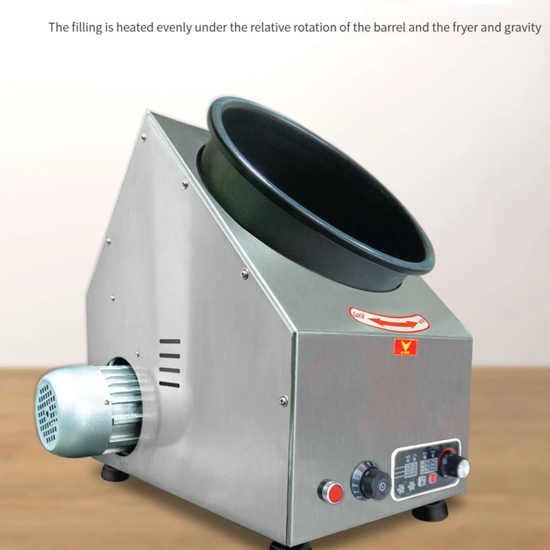 

Коммерческая электрическая машина для сухой и влажной жарки, начинка для конфет, луны, грецкого ореха, арахиса, кунжута, жареных закусок, оборудование для фритюрницы