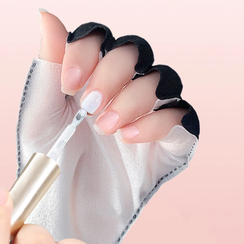 1 paar anti-uv-handschoenen gel professionele beschermingshandschoenen voor manicure beschermen handen nail art vingerloze handschoen voor thuis buiten