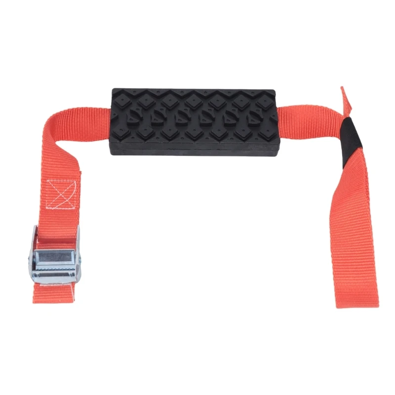 Tire-Side Recovery Pads with Buckle Hardware for Temporary Use R6FB