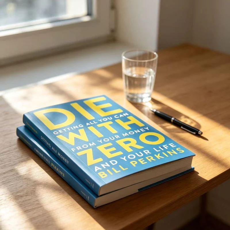 Die with Zero By Bill Perkins Personal Finance Self Help English Book