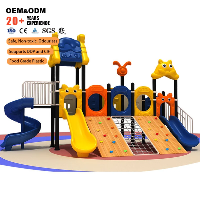 2026 Corrosion Resistant Powder Coating Finish Activity Adventure Center For Park And Kindergarten
