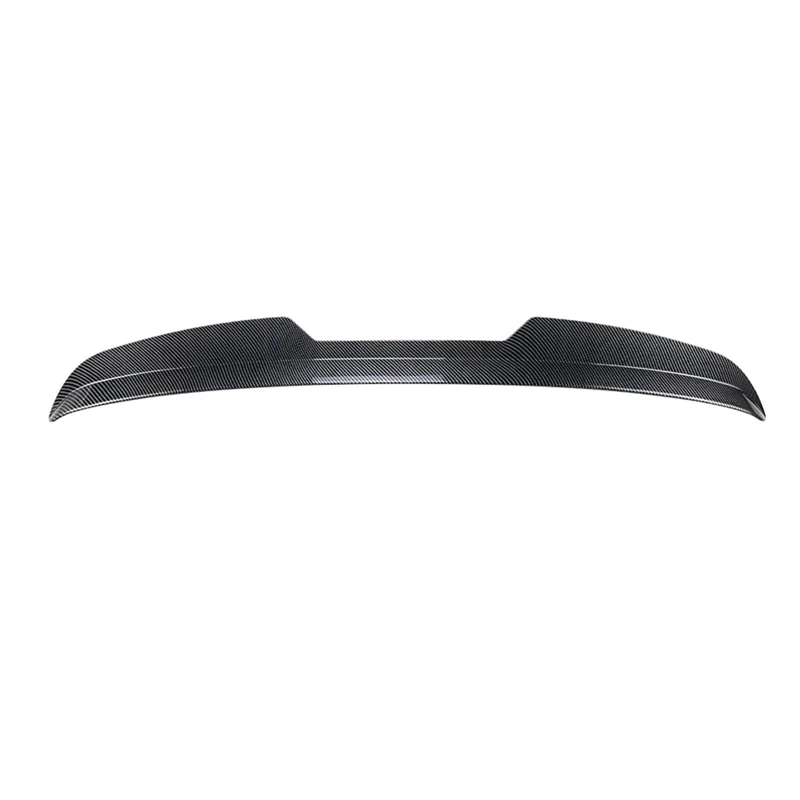 Rear Roof Spoiler Wing For Volkswagen Tiguan R-Line VW Rline 2017-2023 Carbon Fiber Look/Gloss Black Trunk Upper Splitter Lip
