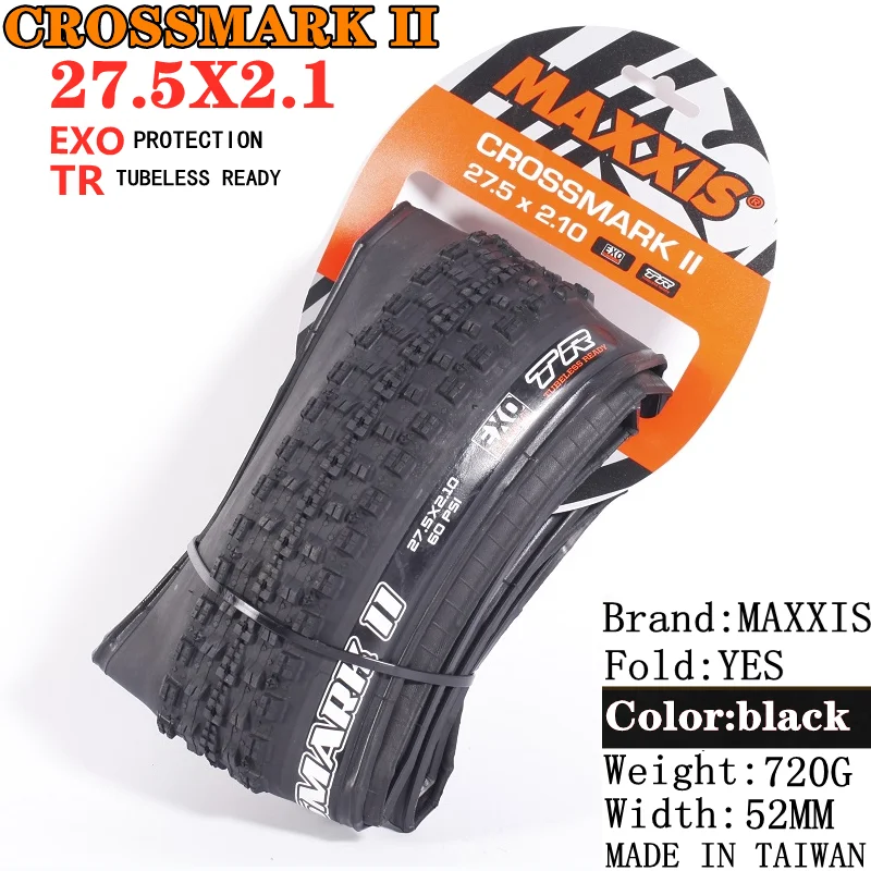 MAXXIS CROSSMARK II Tires Designed For Speed, Revised For Control Open-Side Knob Design For Versatile Ccornering 26/27.5/29 In