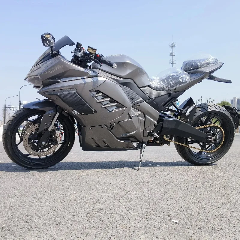

2025 Newest 130KM/H 8000W Mid-Drive Brushless Motor Chain-Driven Electric Racing Motorcycle For Adults 2-Wheel Scooter With 72V