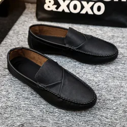 Mocasines informales hechos a mano para hombre, zapatos cómodos para conducir, zapatillas de diseño, calzado 2023