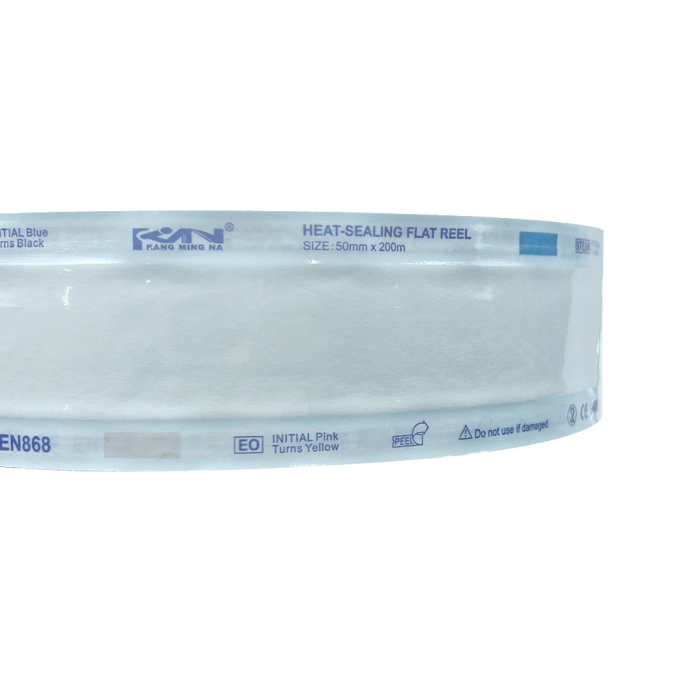 Dental Sterilization Bag Roll With Indicator Special Roll For Sealing Machine Oral Product Disposable Autoclave Packing Bag