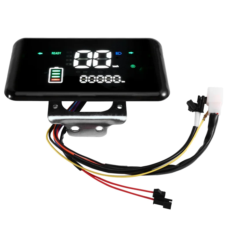 Colour Digital LCD Speedometer 48V-72V Battery Support For Electric Scooter Bicycle E-Bike