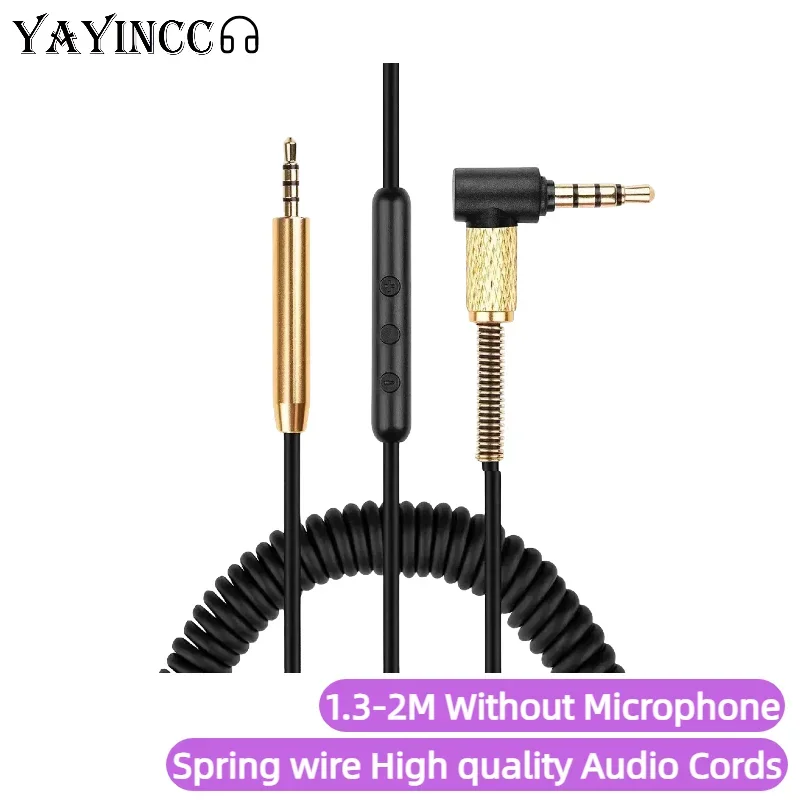 YAYINCC Replacement Spring Coiled 3.5MM to 2.5MM Plugs Earphone cord For Sony WH-CH700N WH-CH710N WH-CH720N MDR-ZX770BN ZX780DC - view 6