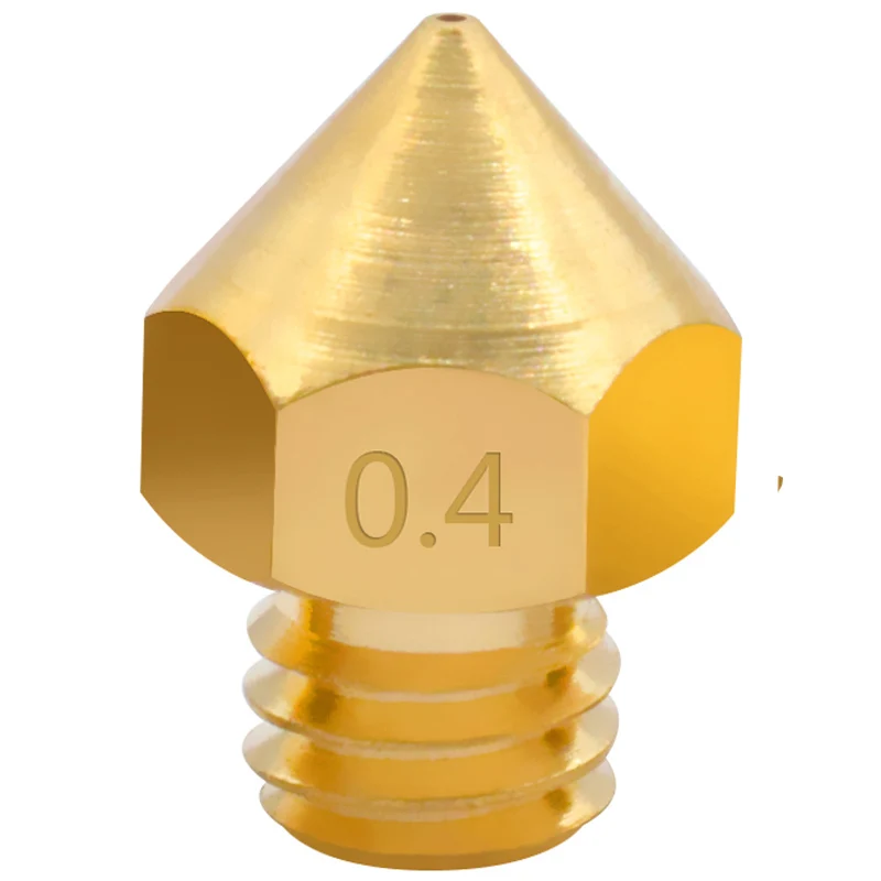 5/10 ชิ้นอุปกรณ์เสริมเครื่องพิมพ์ 3D หัวฉีดทองเหลือง Makerbot Mk8, หัวฉีด 0.3/0.4/0.5,หัวพิมพ์ CR10 หัวฉีดพลาสติก 1.75 มม.