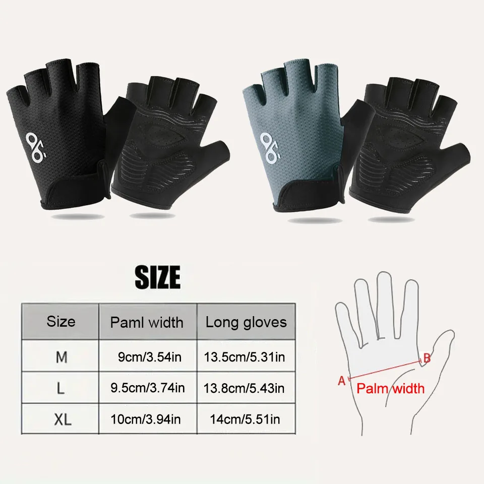 GTUBIKE 通気性ハーフフィンガーサイクリンググローブアンチスリップパッドオートバイ MTB ロードバイク手袋男性女性スポーツ自転車手袋
