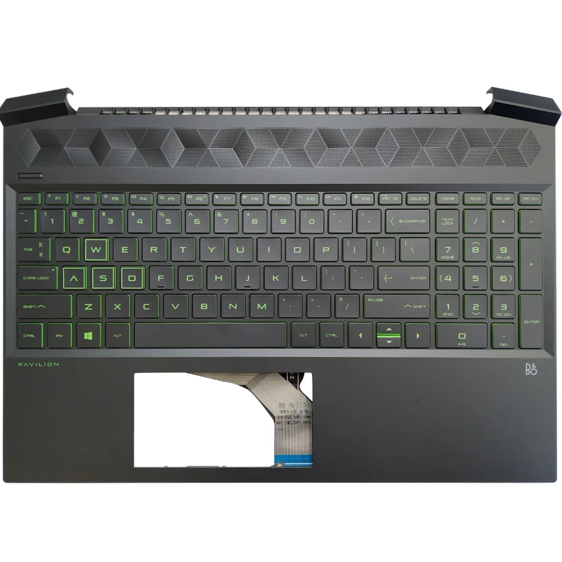 

NEW laptop US keyboard for HP Pavilion Gaming 15-EC 15-ec0000 TPN-Q229 with palmrest upper cover backlight