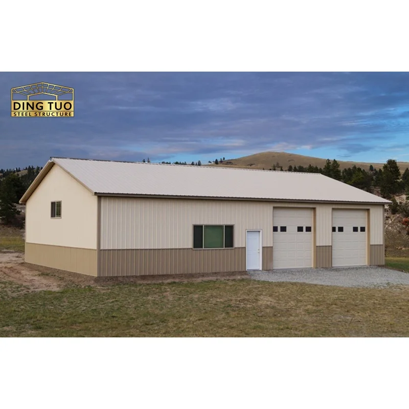 

Portable High Quality Outdoor Waterproof Galvanized Steel Frame Metal Sheet Roof Carport Shed For Car Parking Garage