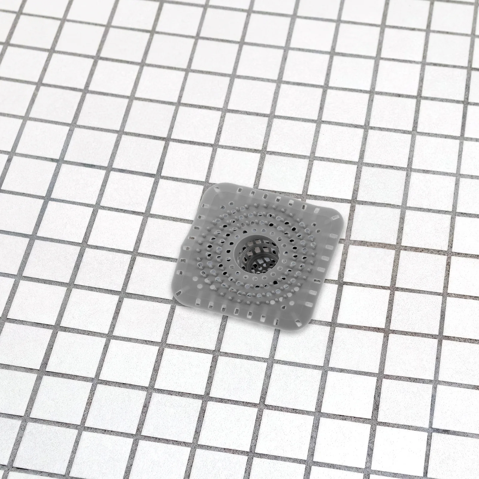 6 قطع من غطاء أرضية الحمام، مصفاة حوض استحمام عالمية من السيليكون، مصفاة حوض قابلة للغسل لمنع التسداد - قابلة لإعادة الاستخدام #4