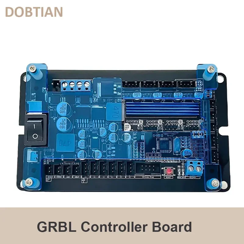 Placa de Controlo da Máquina de Gravação Cnc Grbl1.1 Porta Usb Eixos Driver Integrado Controlador Cnc 3018 Pro Grbl1.1