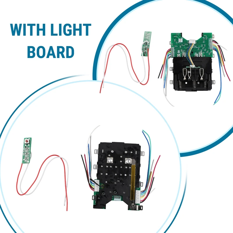 Replacement DCB609 Li-Ion Battery Charging Protection Circuit Board DIY Repair PCB Maintenance For Dewalt 20V 60V DCB606