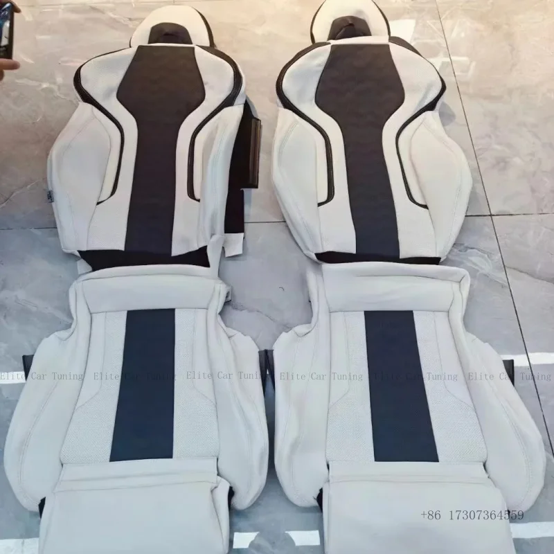 

Interior Accessories Sports Racing Bucket Seat Customize Leather Cover and Sponge for bmw X3 X5 X6 M3 M5 Series Upgrade M