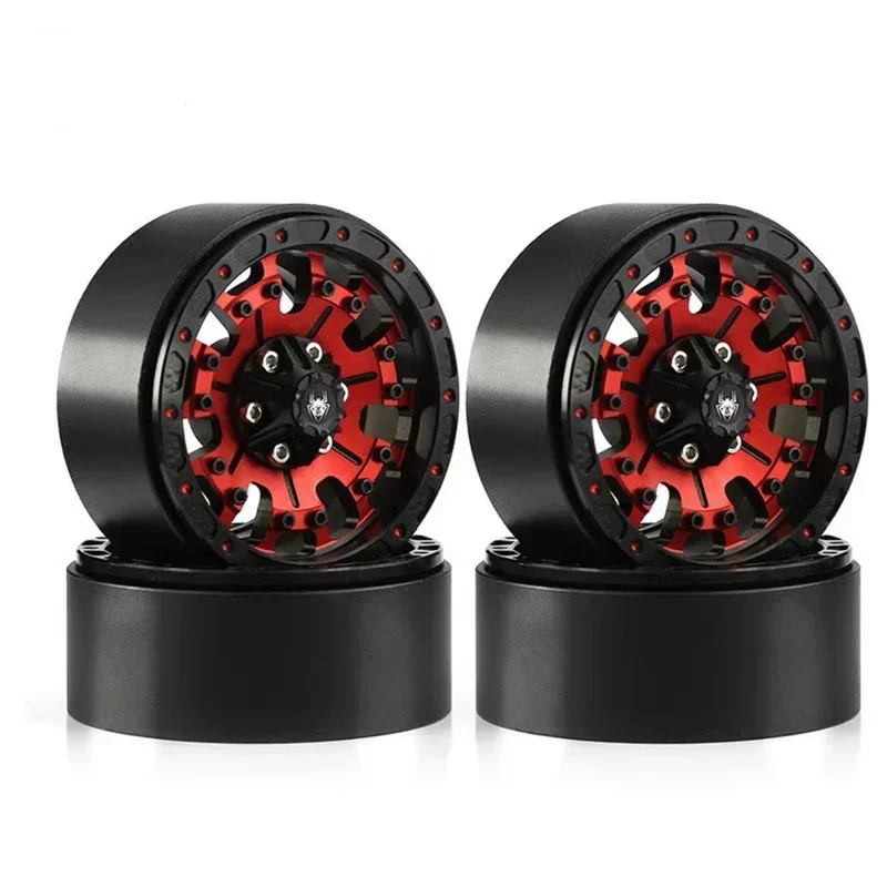 4 pezzi pneumatici per muratura 110 * 38MM terreni di fango 1.9 "pneumatici per ruote per 1/10 RC Crawler Car Axial SCX10 Pro Capra UTB18 TRX4 Redcat (R131)