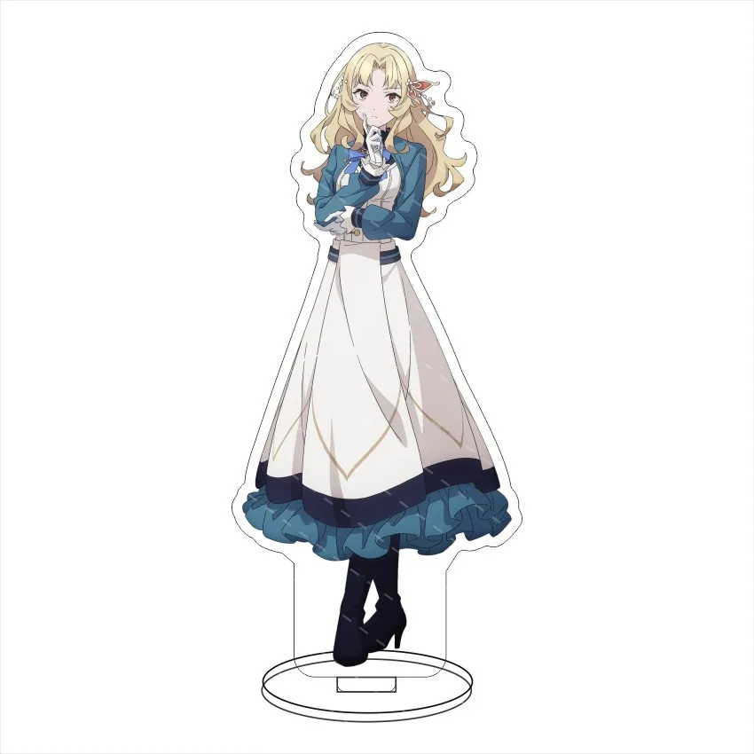 Support de sorcière silencieux en acrylique, modèle de plaque, décoration originale, affichage de figurines de bureau, Fans, cadeau, accessoires de dessin animé, Cosplay Couple