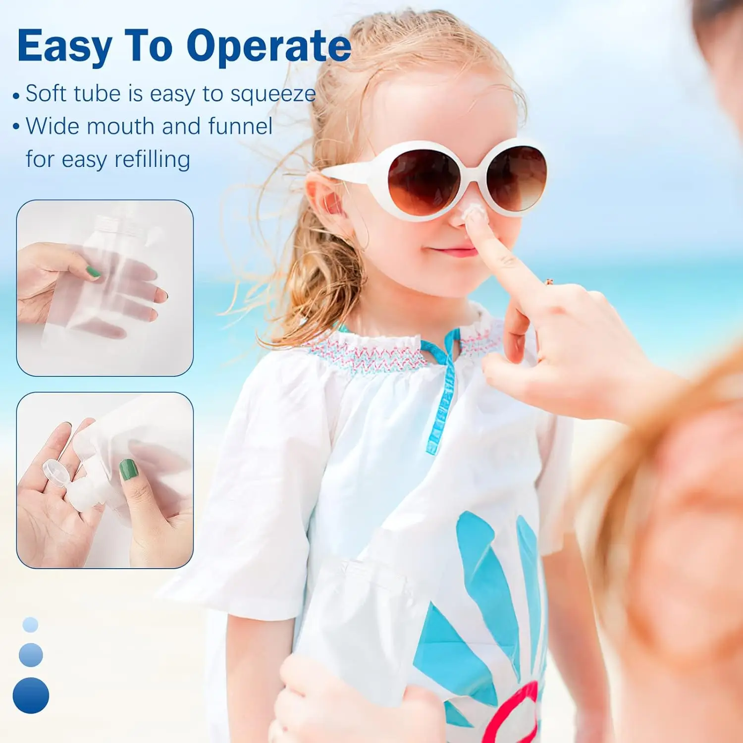 20PCS รีฟิลพลาสติกคอนเทนเนอร์เครื่องสําอางกระเป๋าเดินทางแบบพกพา Frosted กระเป๋าสําหรับแชมพูโลชั่น Squeezable กระเป๋าเก็บชุด