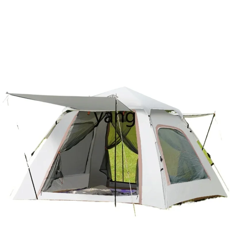 

XYY outdoor tent portable full set of automatic quick-opening rainproof thickened camping equipment