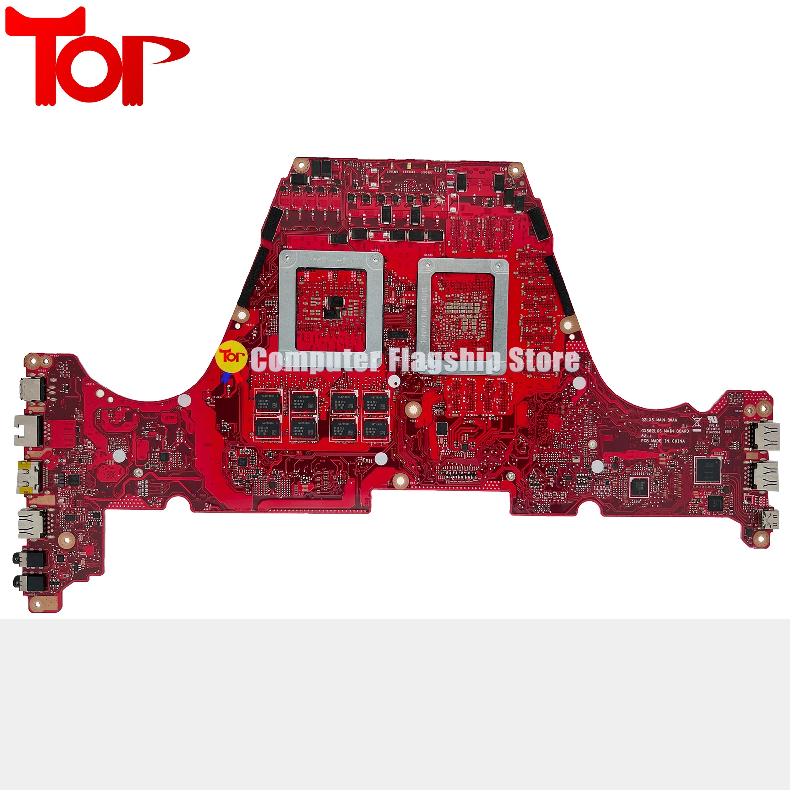 Imagem -04 - Placa-mãe Portátil Gx502lxs para Asus Zephyrus M15 Gu502l Gu502lv Gu502lw Gu502lu Mainboard I710th 8g-ram Rtx2060 2070 2080