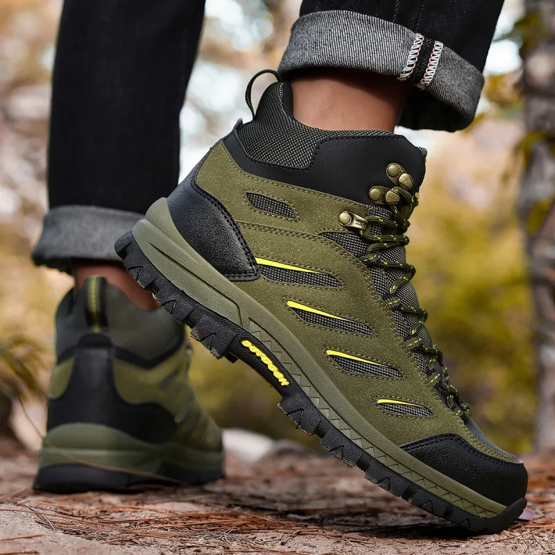 Men2026New anti-slip and wear-resistant outdoor hiking and climbing shoes