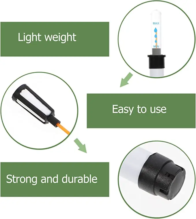 Indoor Plants Water Level Indicator Meter Probe Water Level Gauge Buoy Indoor Potted Hydroponic Plant Level Indicator